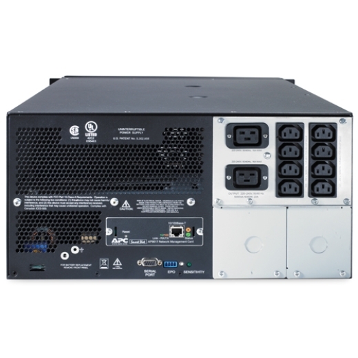 Bộ Lưu Điện: APC Smart-UPS 5000VA 230V Rackmount/Tower - SUA5000RMI5U - Hàng Chính Hãng