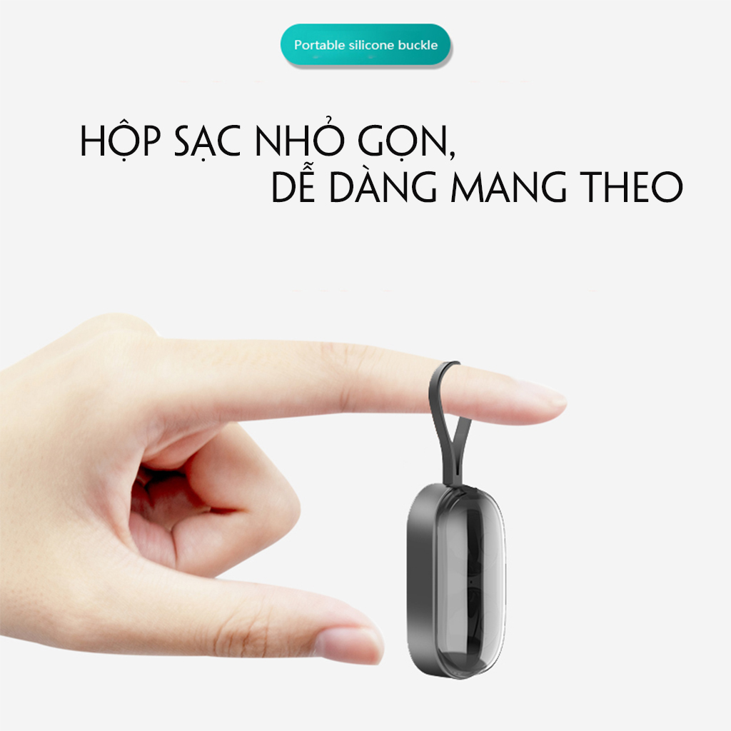 Tai Nghe Bluetooth Không Dây VINETTEAM S20 Âm Thanh Nổi -Tự Động Kết Nối - Tương Thích Với Các Dòng Điện Thoại - Kiêm Vòng Đeo Tay Phiên Bản Mới 2020 -4213- Hàng Chính Hãng (màu ngẫu nhiên)