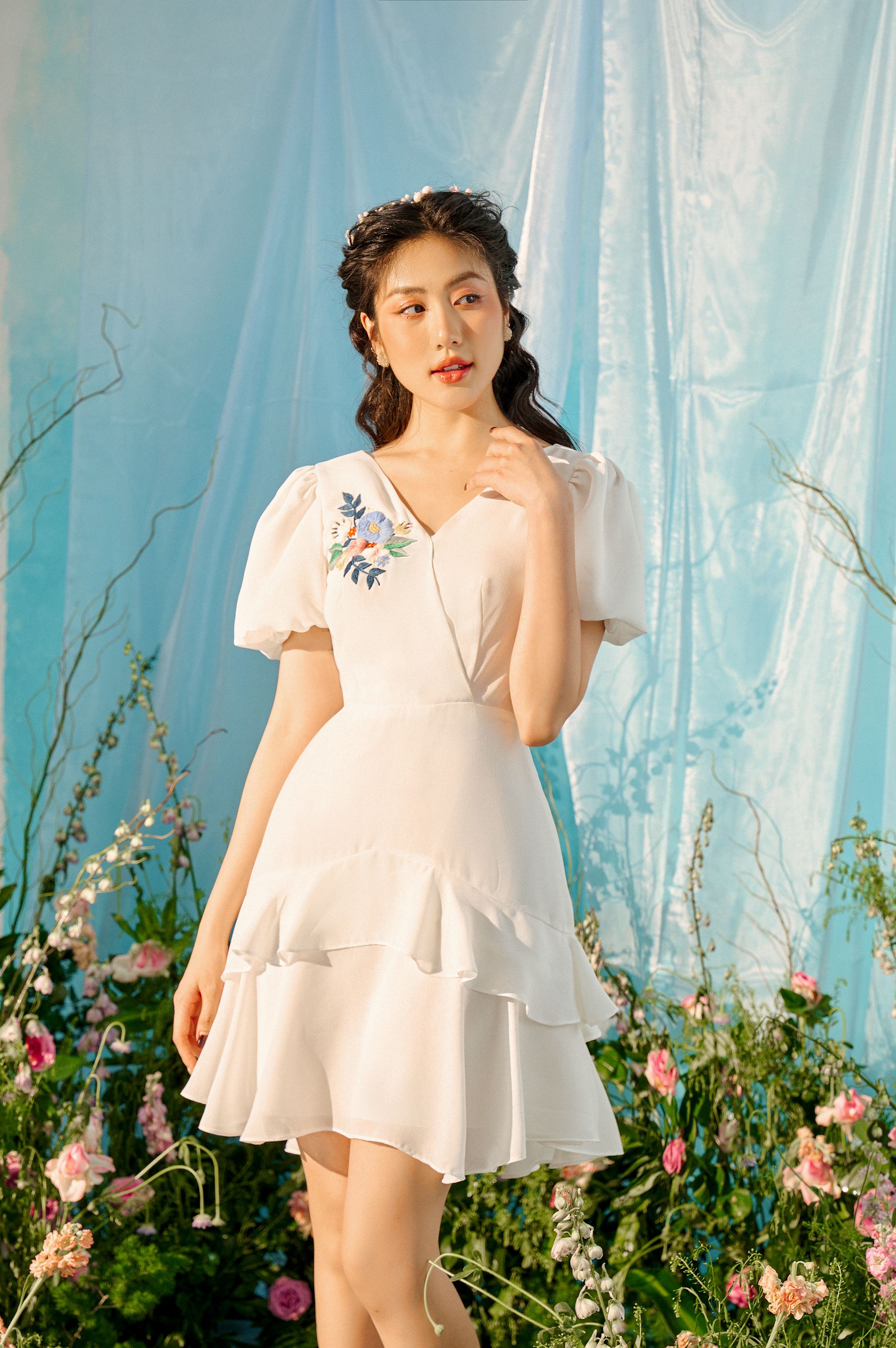 OLV - Đầm Luisa Dress in White