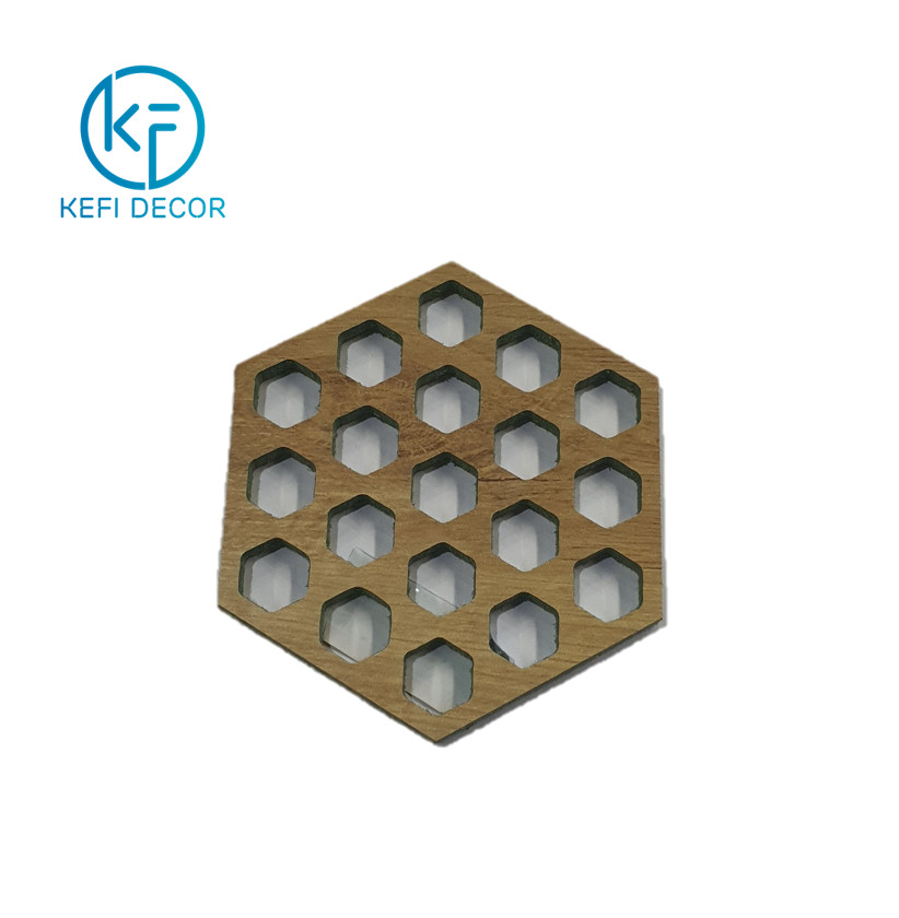 Combo 100 Miếng lót nồi lót cốc bằng gỗ sang trọng Cách Nhiệt size 10*10, Tấm Lót Bảo Vệ Mặt Bàn KEFI Decor