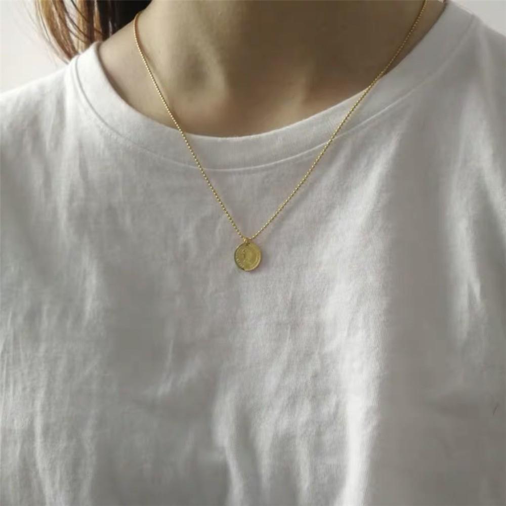 Dây chuyền Titan mặt Nữ Hoàng Ai Cập phong cách độc đáo