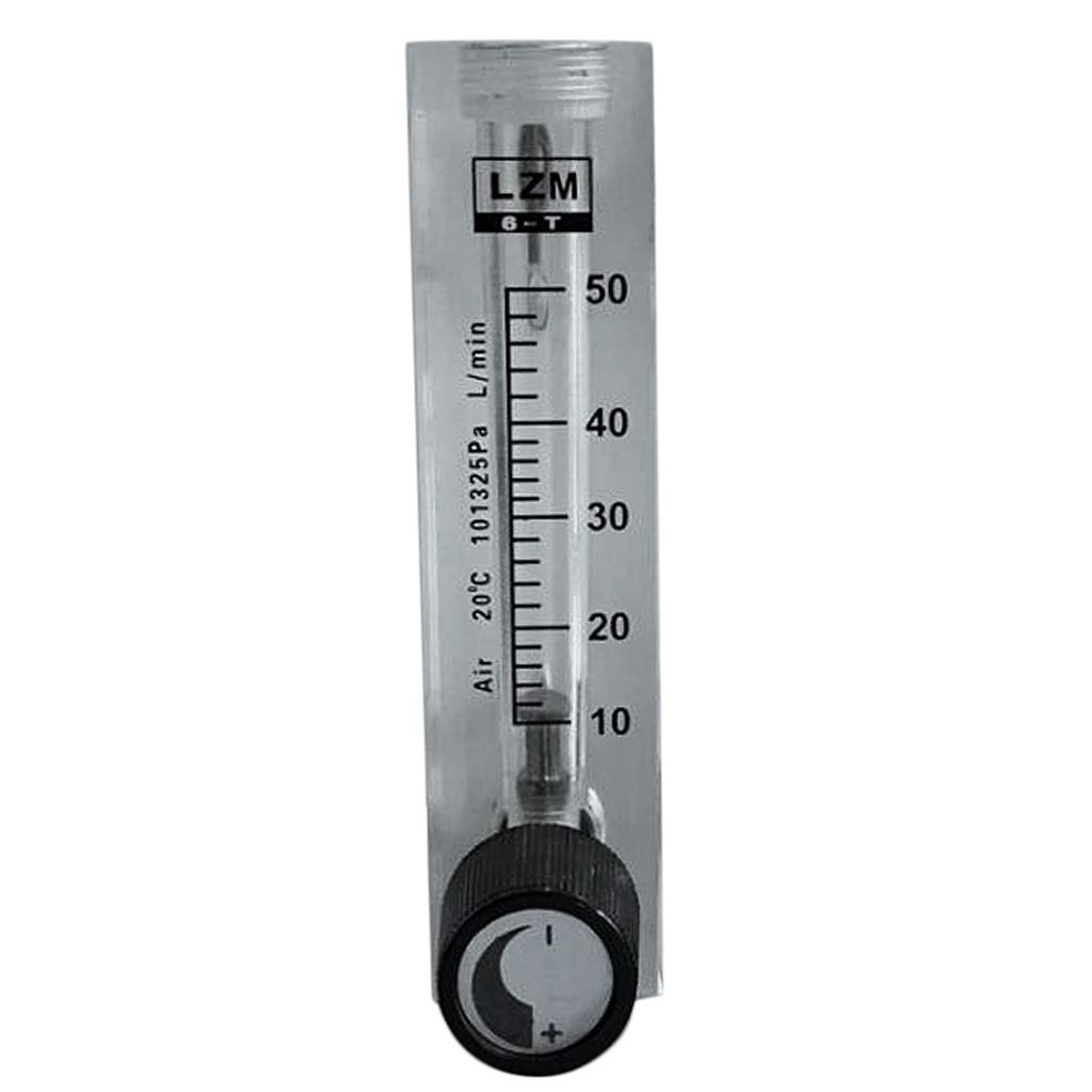 Máy đo Lưu Lượng Cánh Quạt Thủy Tinh 1 Cái Máy đo Lưu Lượng Nitơ 102mm Cho Oxy Trong Nước