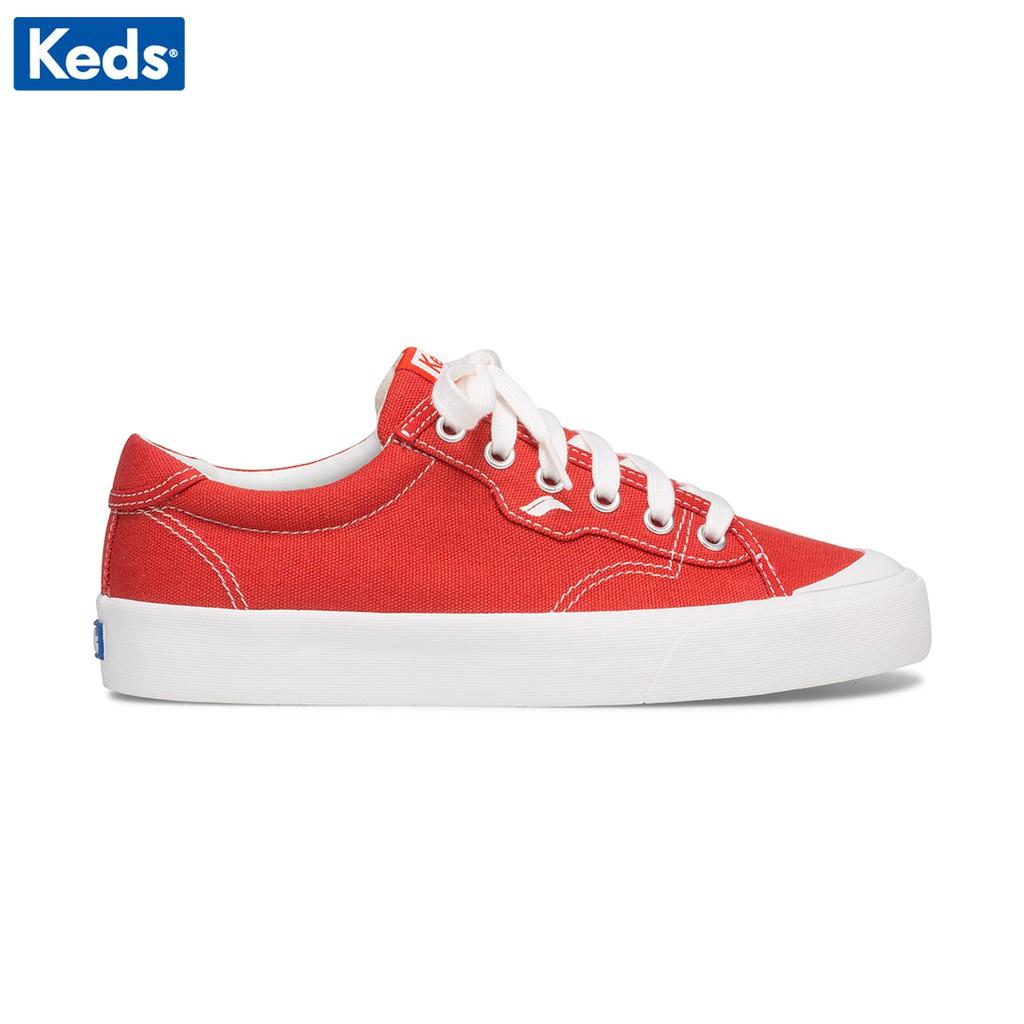 Giày Keds Nữ - Crew Kick 75 Canvas Red - KD061177