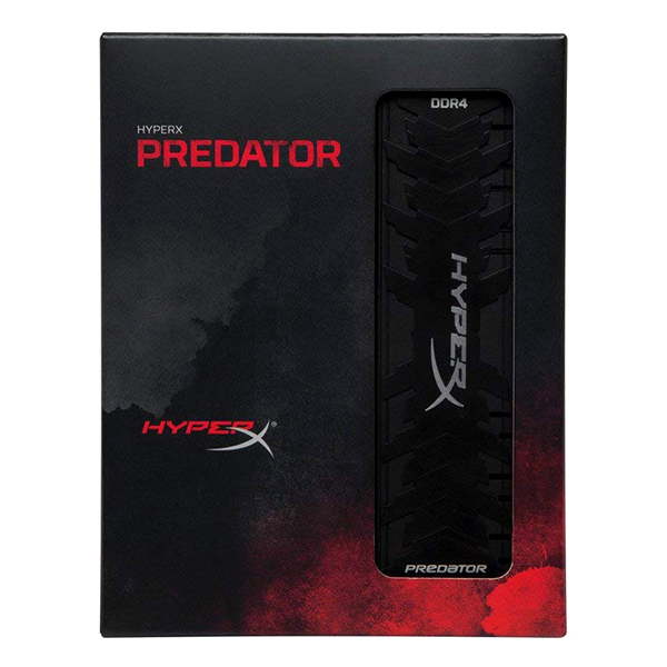 Bộ 2 Thanh RAM PC Kingston 16GB HyperX Predator Black (2 x 8GB) DDR4 2666MHz HX426C13PB3K2/16 - Hàng Chính Hãng