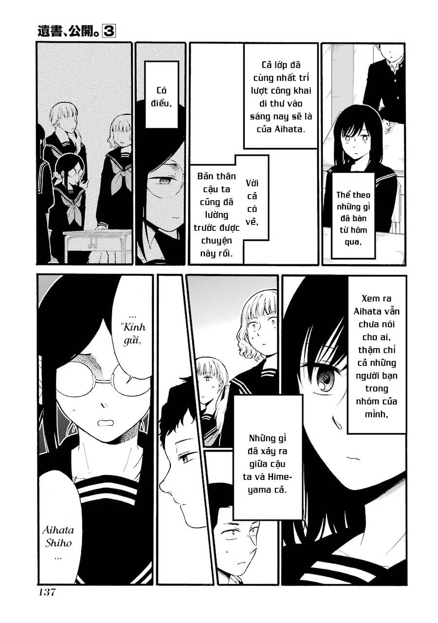 di thư trên bàn chapter 13 13