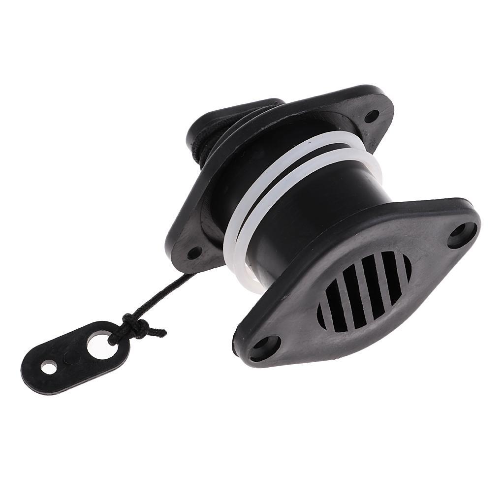 2x Boat Deck Drain Scupper /Plug for Kayak Canoe Dinghy Sailing Yacht