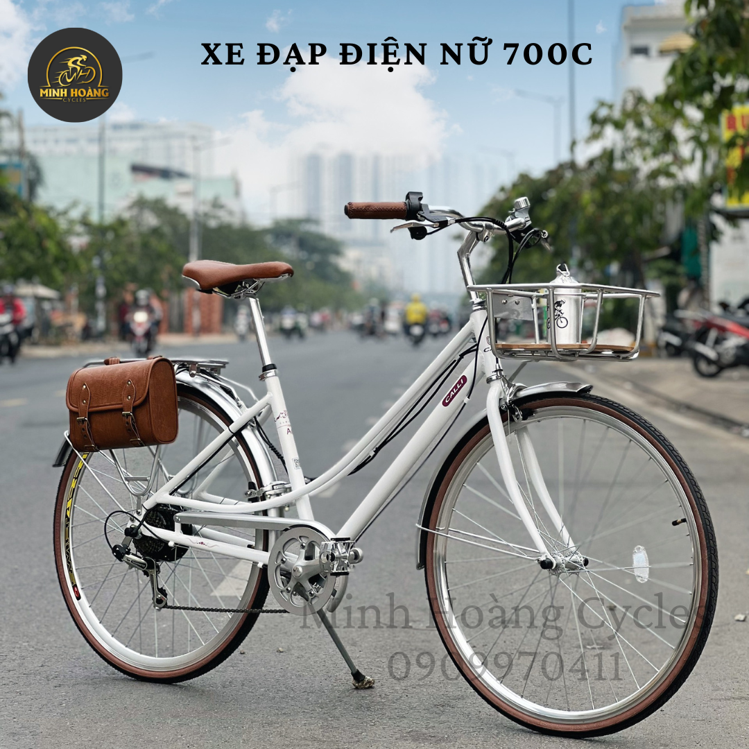 XE ĐẠP ĐIỆN NỮ_700C