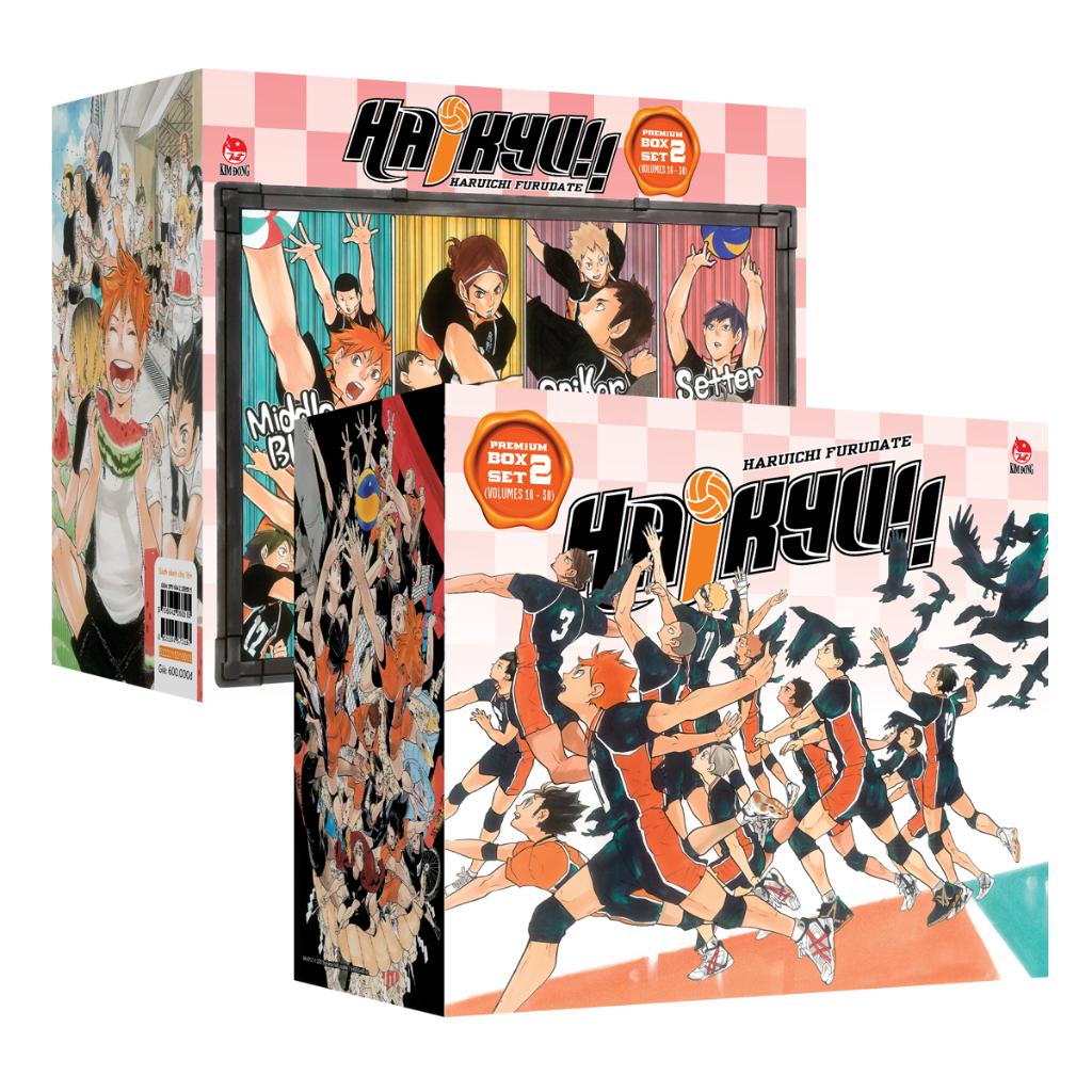 Haikyu!! Premium Boxset 2  Tặng Kèm 2 Set Bookmark PVC + 1 Hộp Bìa Áo Box - Bản Quyền