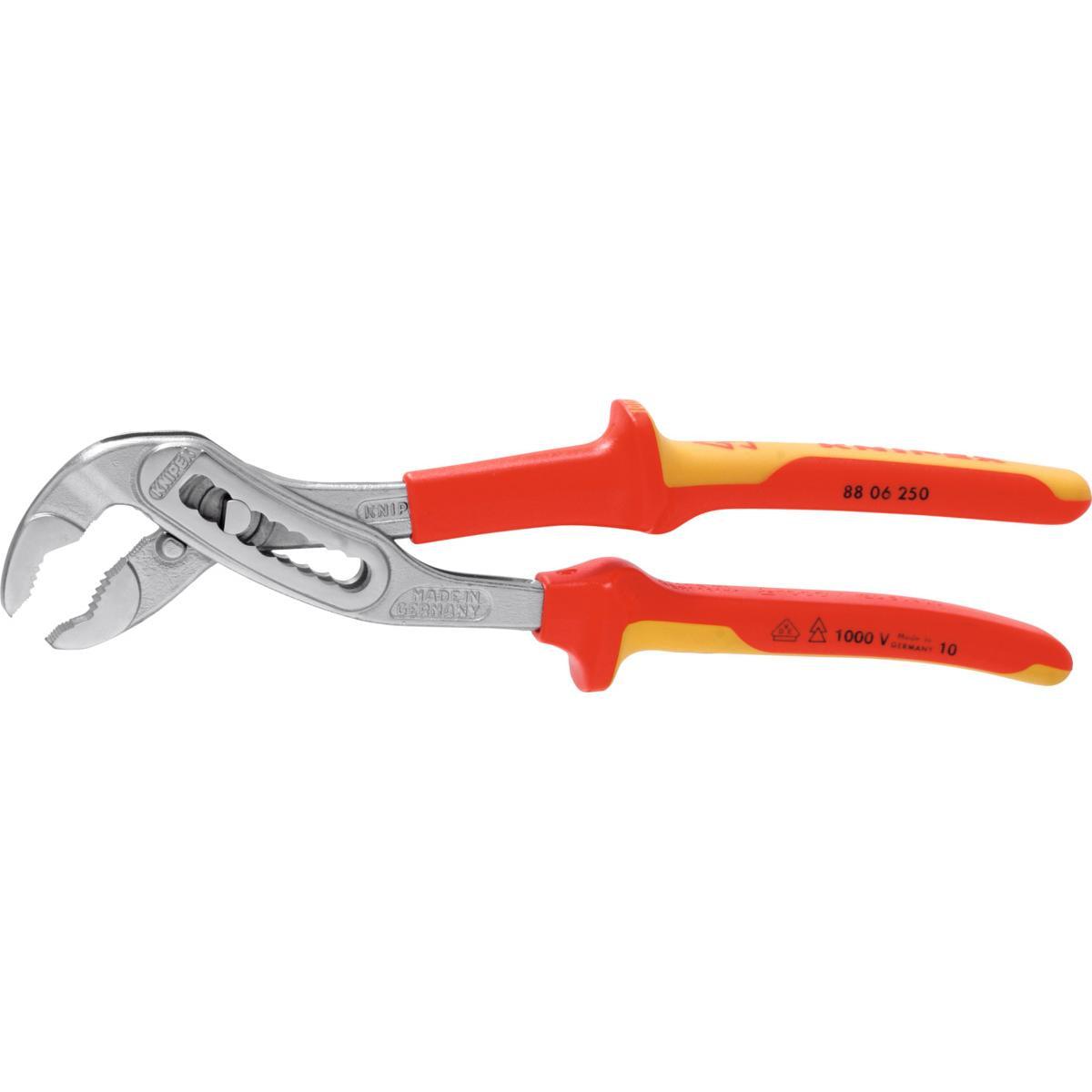 Kìm Nước 250mm Cách Điện 1000v Knipex 88 06 250 - Hàng Chính Hãng 100% từ Đức