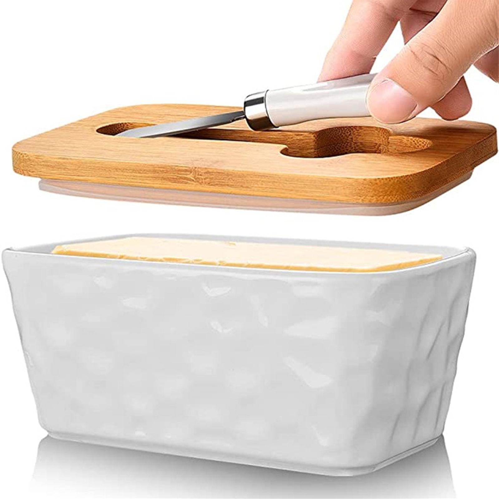 Butter Container with Butter for Countertop