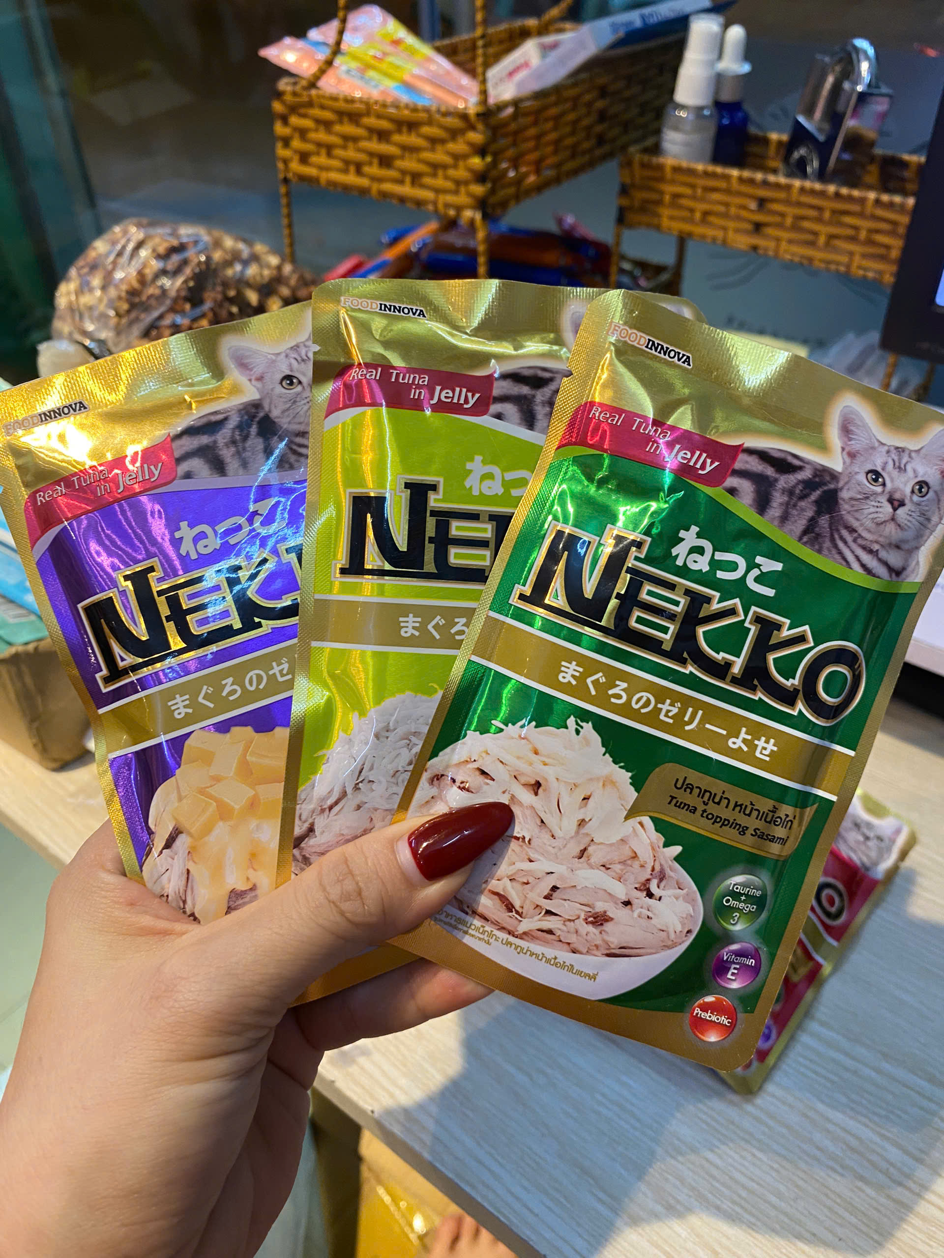 PATE NEKKO CHO MÈO THƠM NGON TÚI 70G