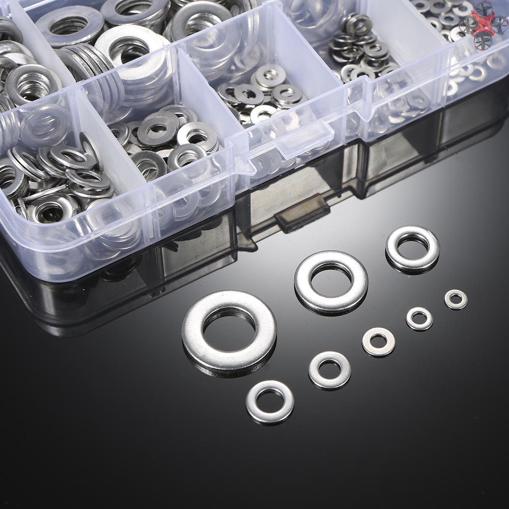 Vòng Đệm Phẳng Bằng Thép Không Gỉ Din125-M2 / M2.5 / M-3 / M-4 / M5 / M6 / M-8 / M-10 Bằng Thép Không Gỉ 304