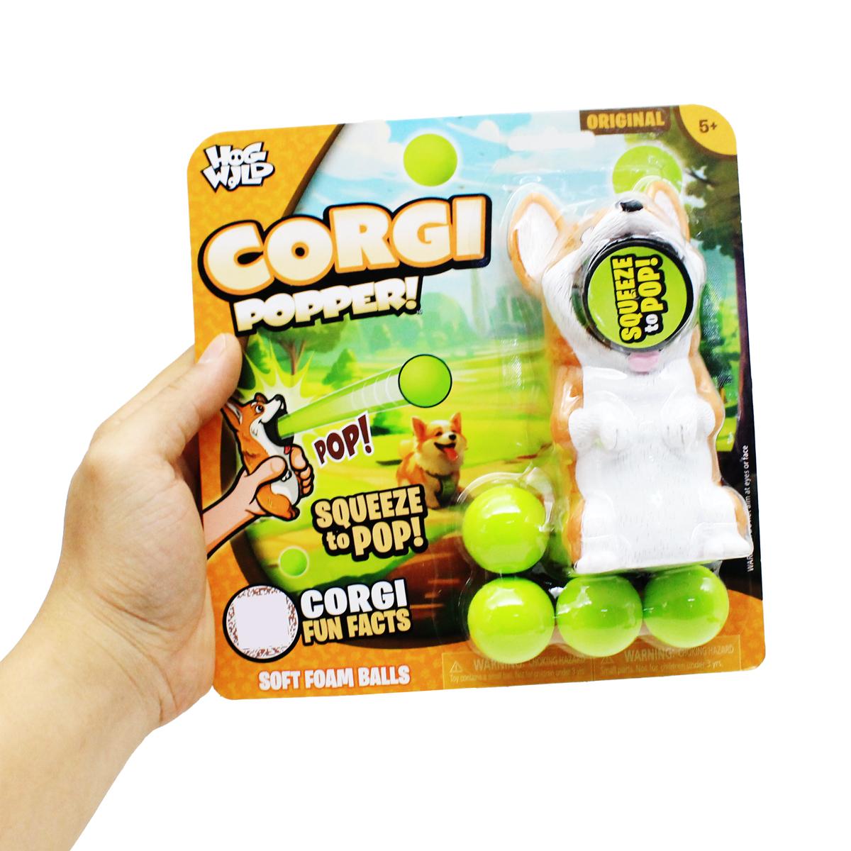 Đồ Chơi Thú Phóng Banh Vui Nhộn - Corgi Đáng Yêu - Hog Wild HW54301