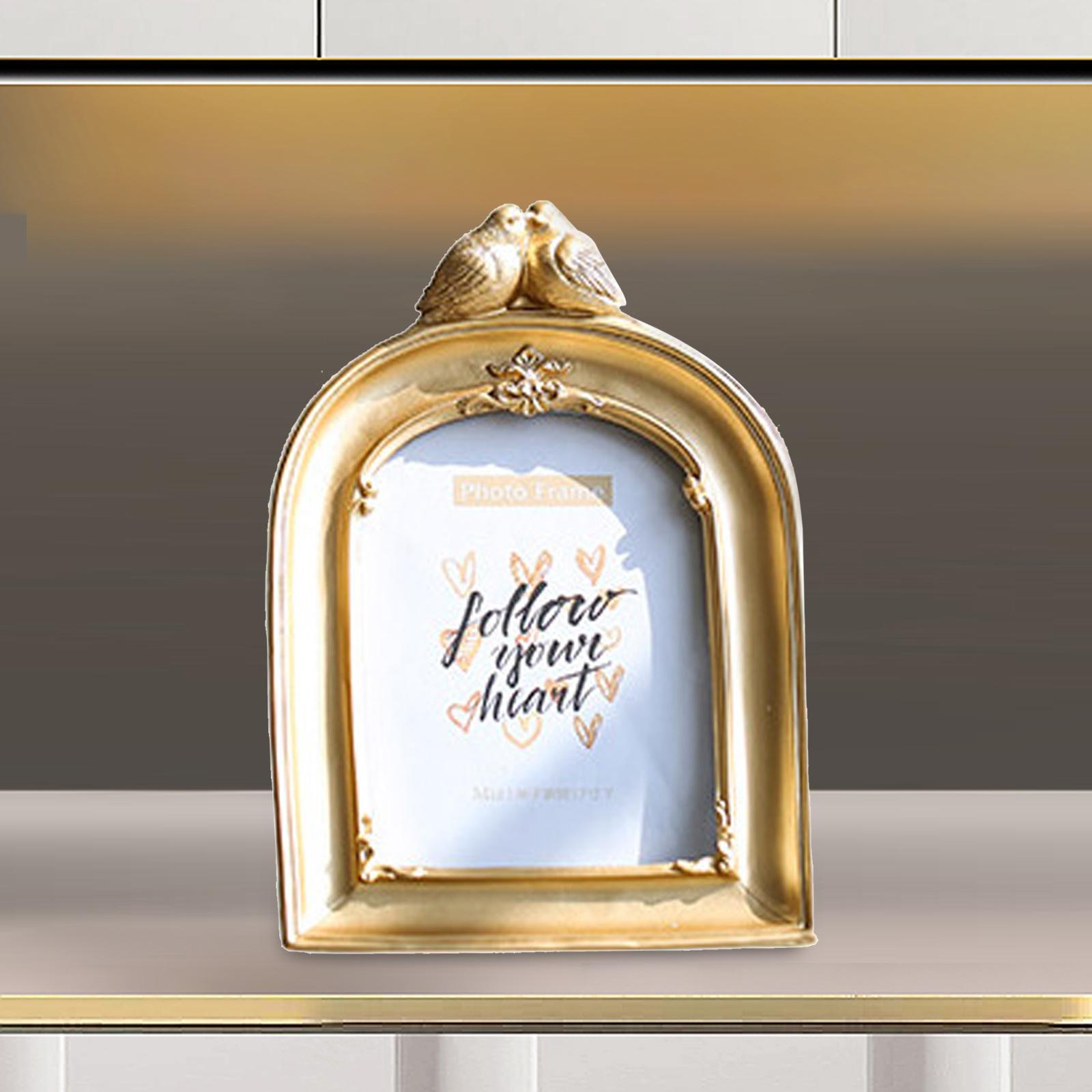 Rustic Vintage Style Picture Frame Photo Frame for TV Cabinet Office