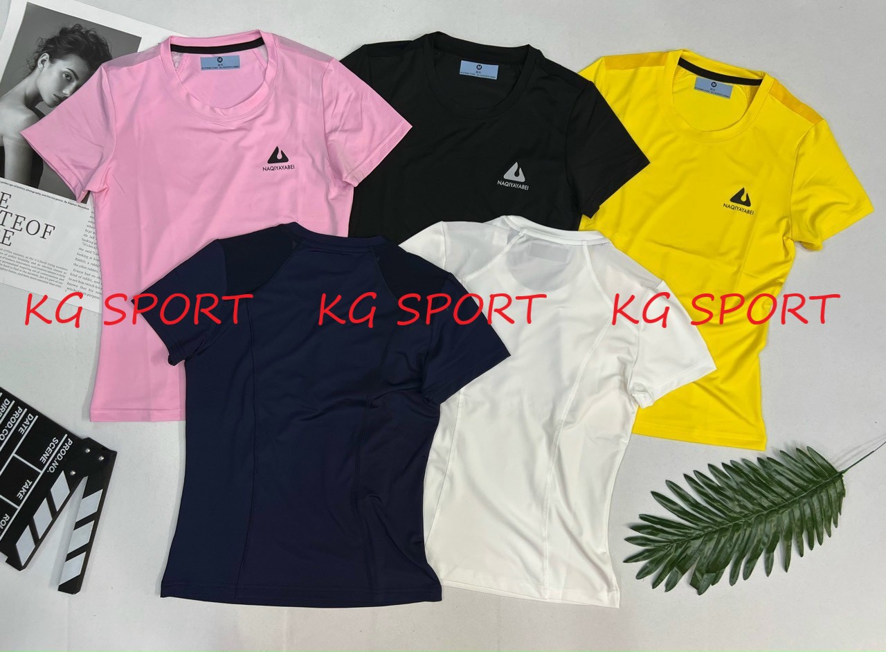 Áo Thun Nữ Cổ Tròn Cao Cấp, Vải Co Dãn Tốt ,Thoáng Mát, Không Xù, Không Phai Màu
