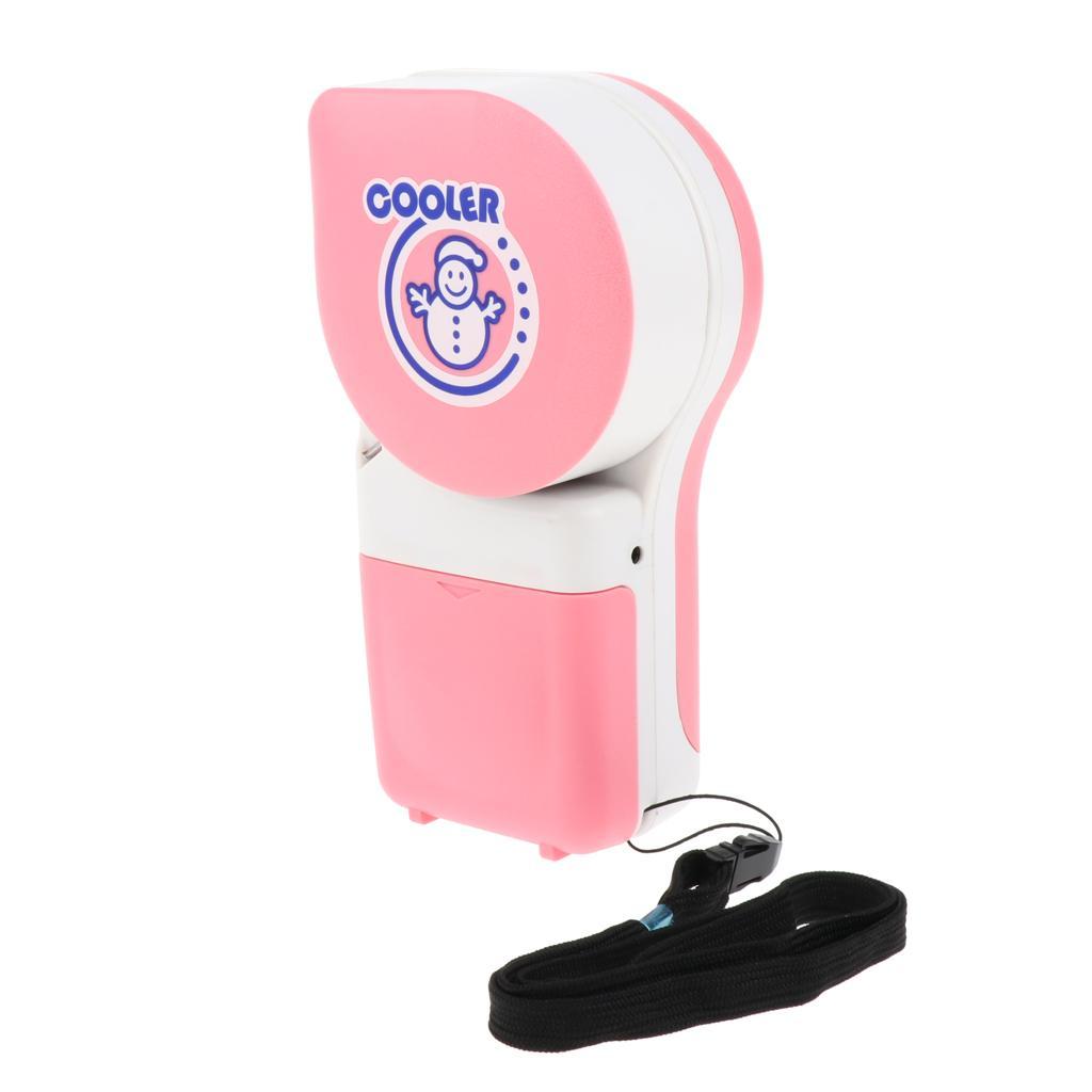 Portable Air Conditioning Fan, Mini Air Conditioner, Portable USB Cooler with Lanyard