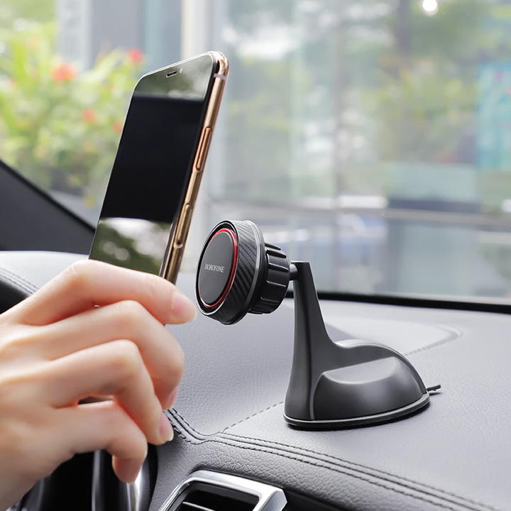 Giá Đỡ Điện Thoại Trên Xe Hơi BOROFONE BH14 - Hàng Chính Hãng
