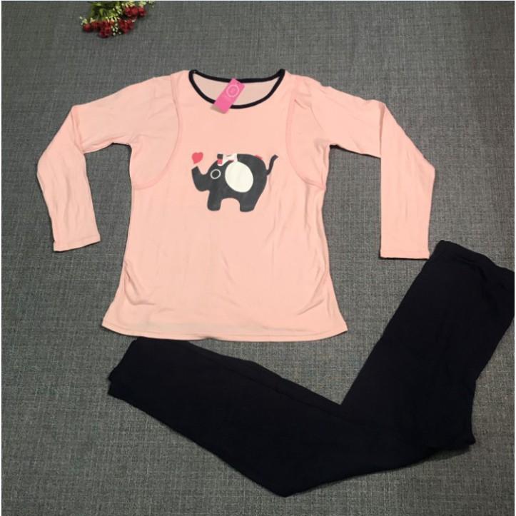 Bộ đồ bầu và sau sinh hỗ trợ cho bé bú BD 64