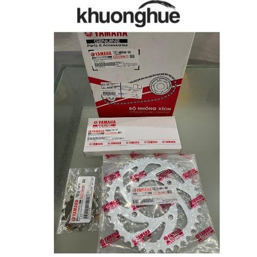 Bộ nhông xích,nhông sên dĩa xe Taurus chính hãng Yamaha