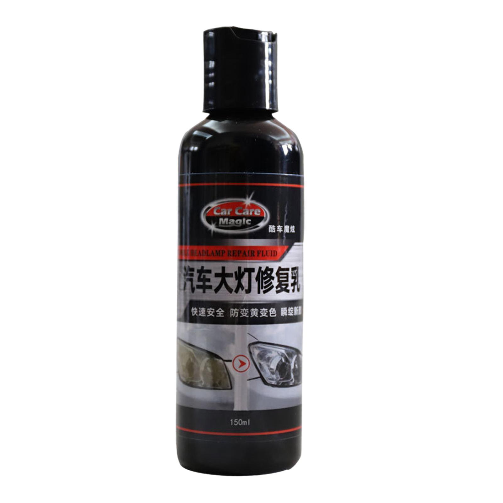 150ml Headlight Polisher Liquid, Headlight Restorer, Car Accessories Auto Headlight Restoration Headlight Renewal Headlight Polisher Restorer
