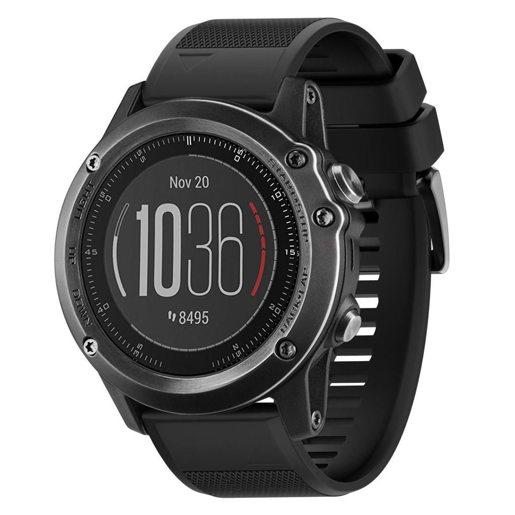 Dây đeo thay thế bằng silicone cho đồng hồ Garmin Fenix 5X Plus 6X pro 3 (26mm)