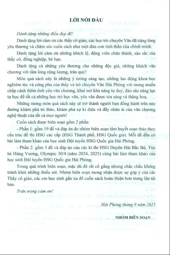 Sách - Bồi Dưỡng Văn Cùng Đội Tuyển Học Sinh Giỏi Quốc Gia