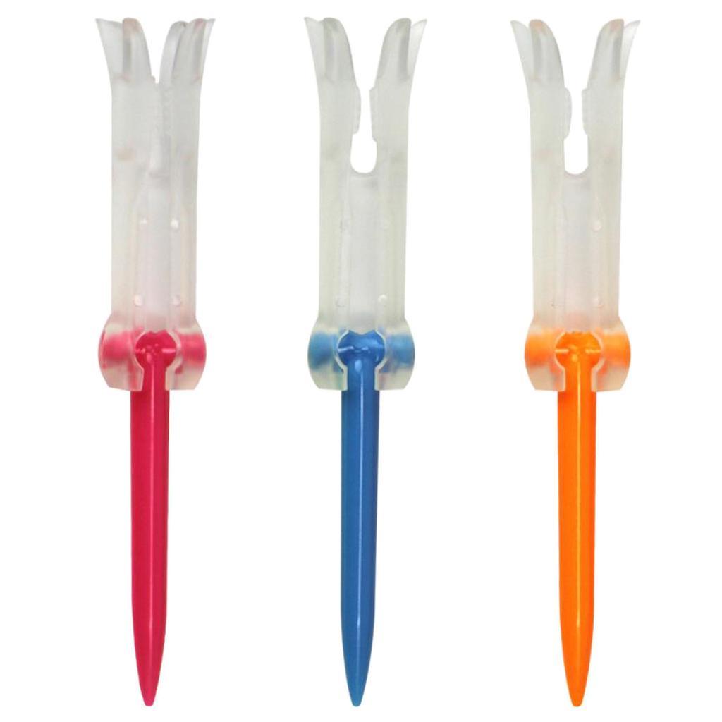 6Pcs Rubber Golf Tees 85mm Unbreakable Golf