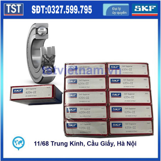 Vòng bi bạc đạn SKF 6204-2Z