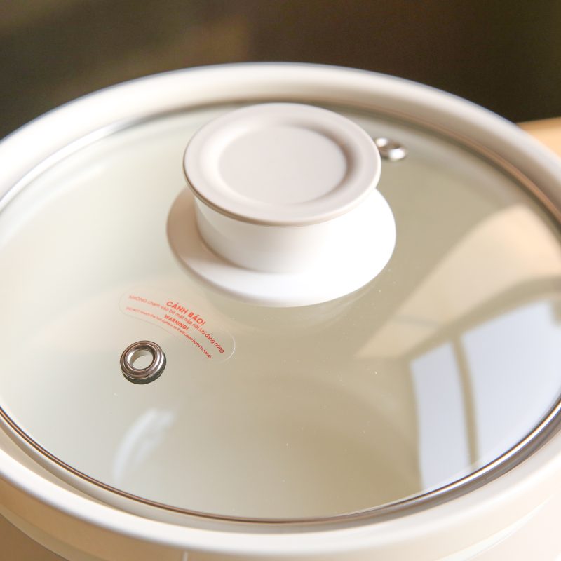 Nồi Nấu Chậm Lòng Gốm HAATZ CIM361 Đa Năng, Dung Tích 3L - 1000W - Hàng Chính Hãng Bảo Hành 2 Năm
