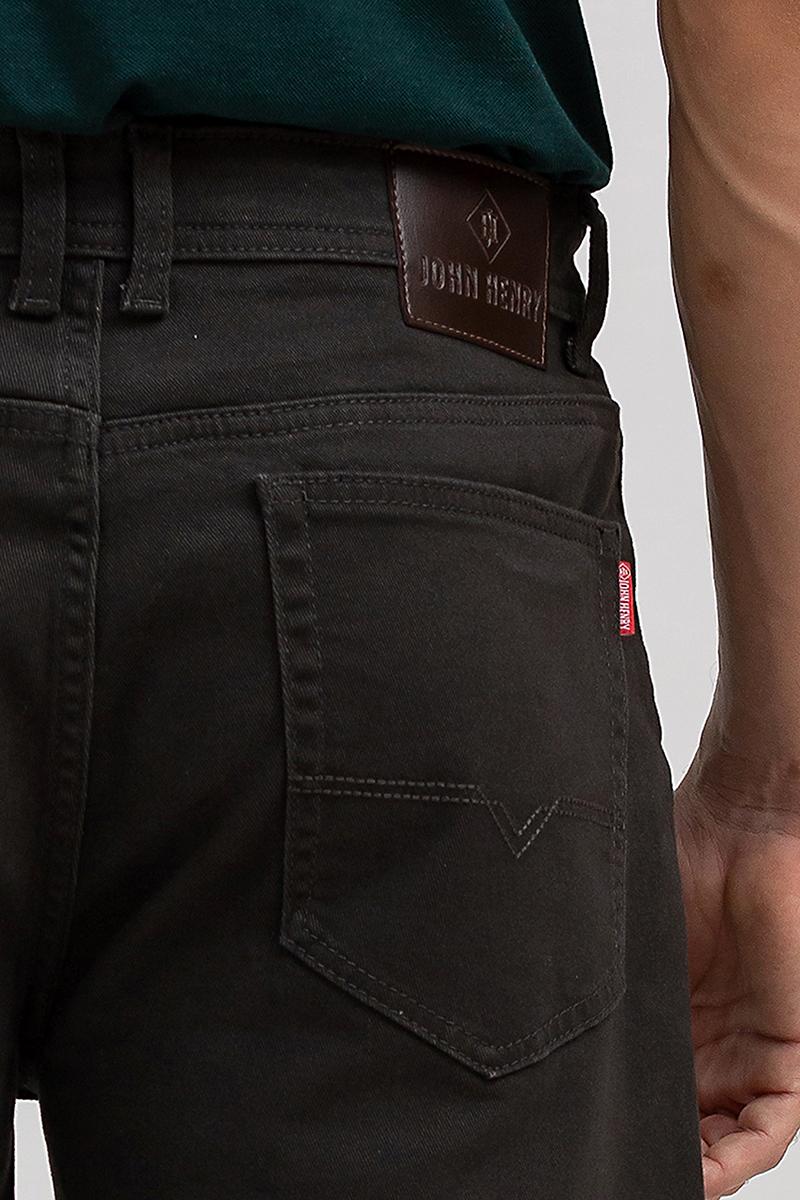Quần short jeans nam form vừa SP22SS01-JN - RED