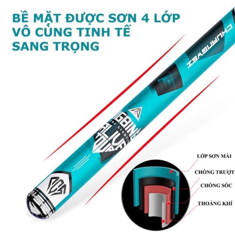sale to sale Cần Câu Tay ChuangWei Lăng Thiên Đại Ngư câu đài siêu tải chuyên săn hàng cảm giác mạnh CC-3 - uy tín - xả