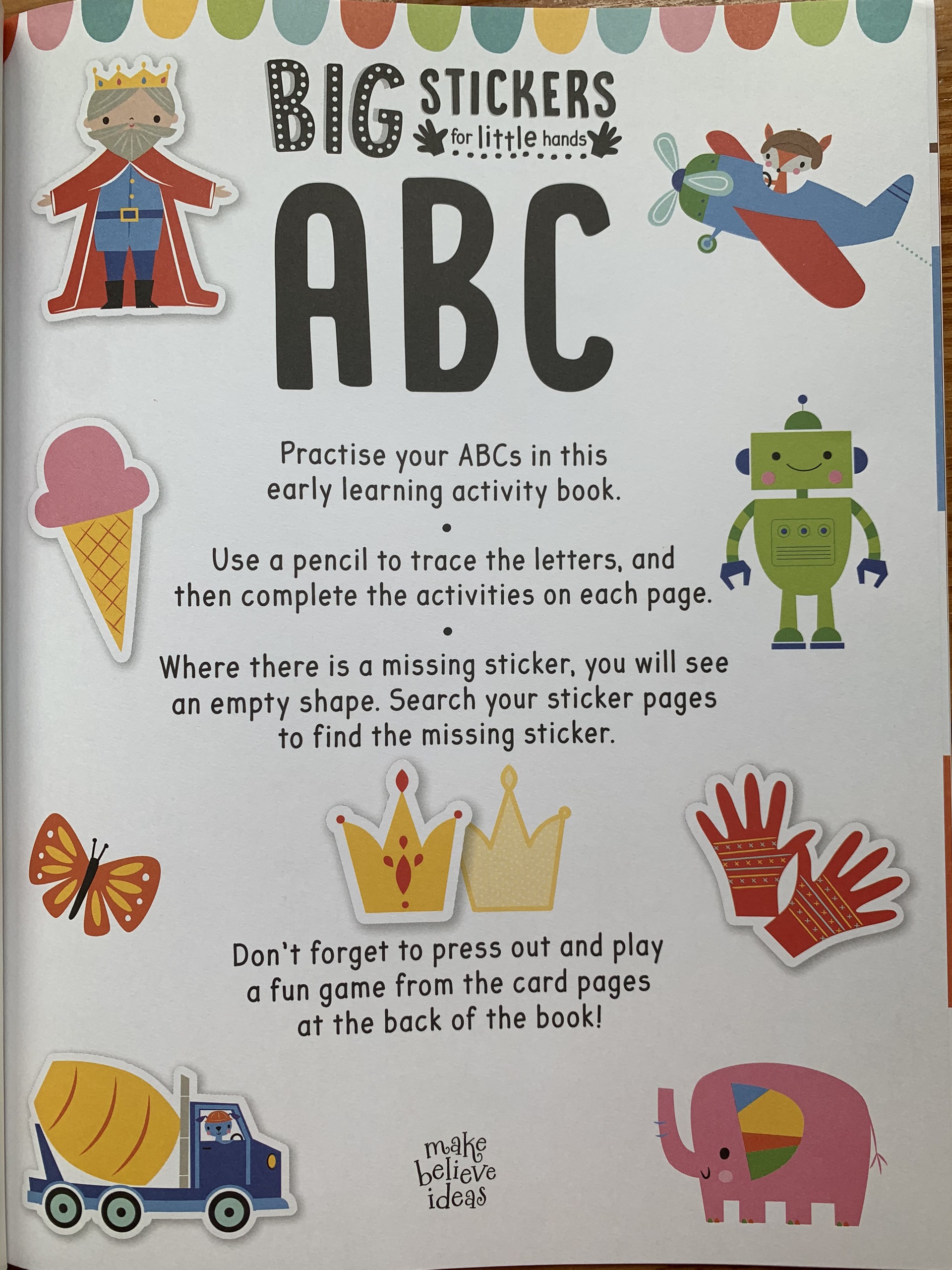 Sách tương tác sticker – Bảng chữ cái - ABC Alphabet (Sticker activity book)