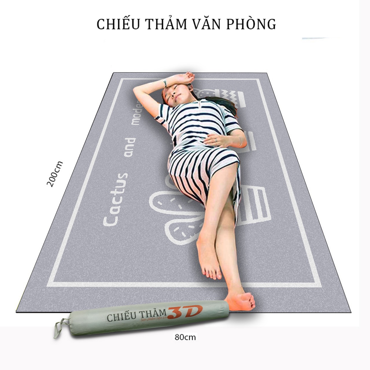 Chiếu thảm văn phòng công sở cao cấp  (Giao màu ngẫu nhiên) - Chính hãng