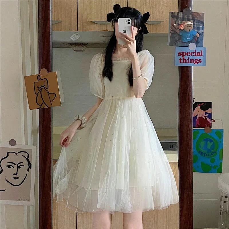 Váy công chúa phối kim tuyến siêu xinh