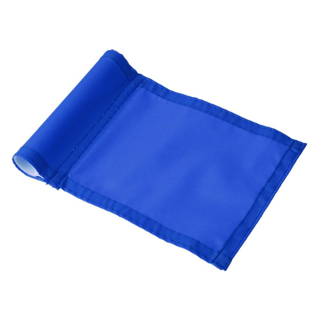 3Pcs Practice Golf Hole Pole Cup Flag,Outdoor Garden Golf Sports Training Aid,Backyard Putting Green Flag Replacement Blue