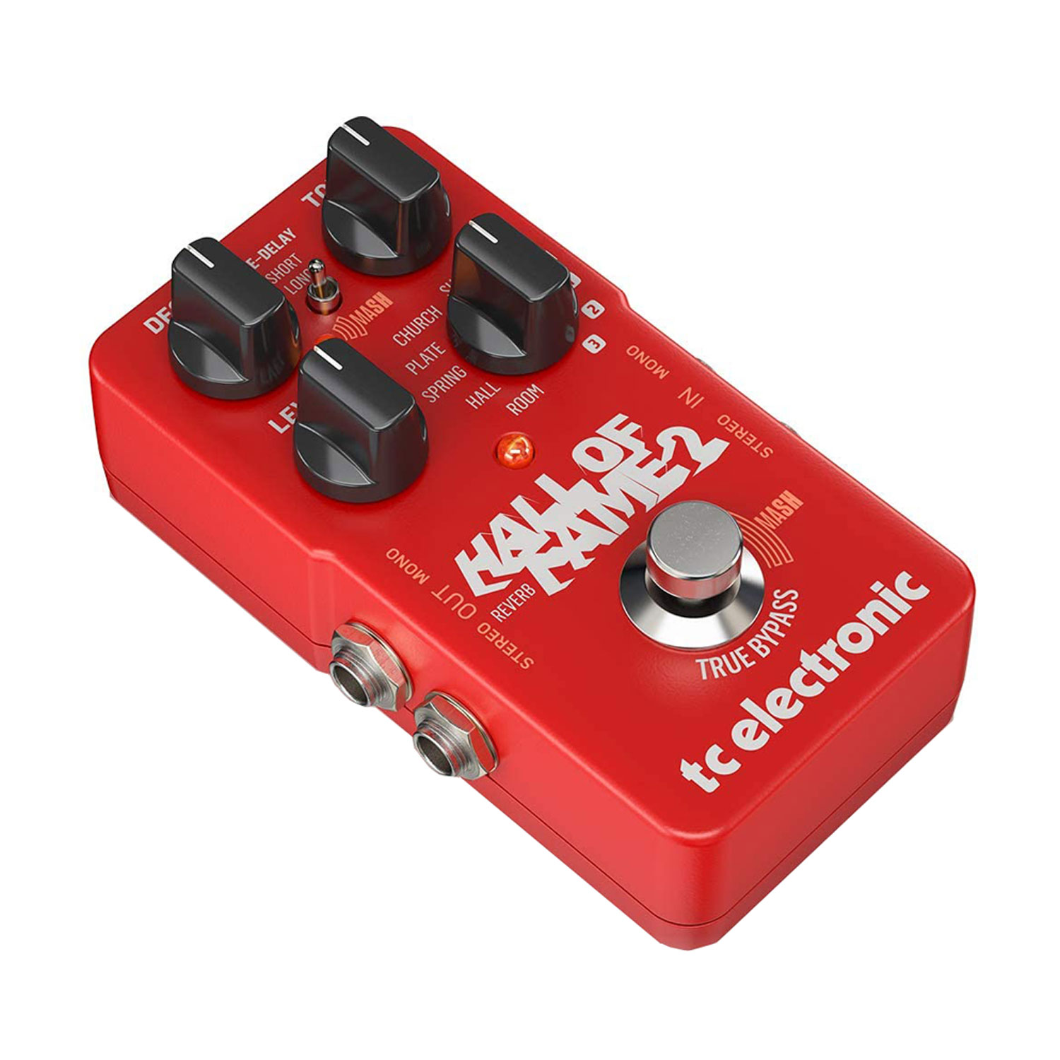 TC Electronic Hall of Fame 2 Reverb Phơ Đàn Guitar - Bàn đạp Ghi-ta Bass Fuzz Effect Pedal Hàng Chính Hãng - Kèm Móng Gẩy DreamMaker