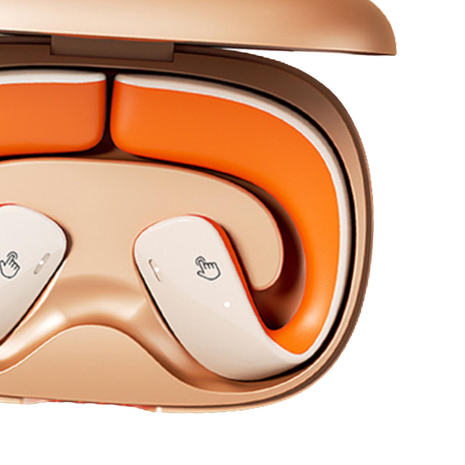 Wireless Clip on Headphones Touch Control V5.3 Earphones for Outdoor Workout