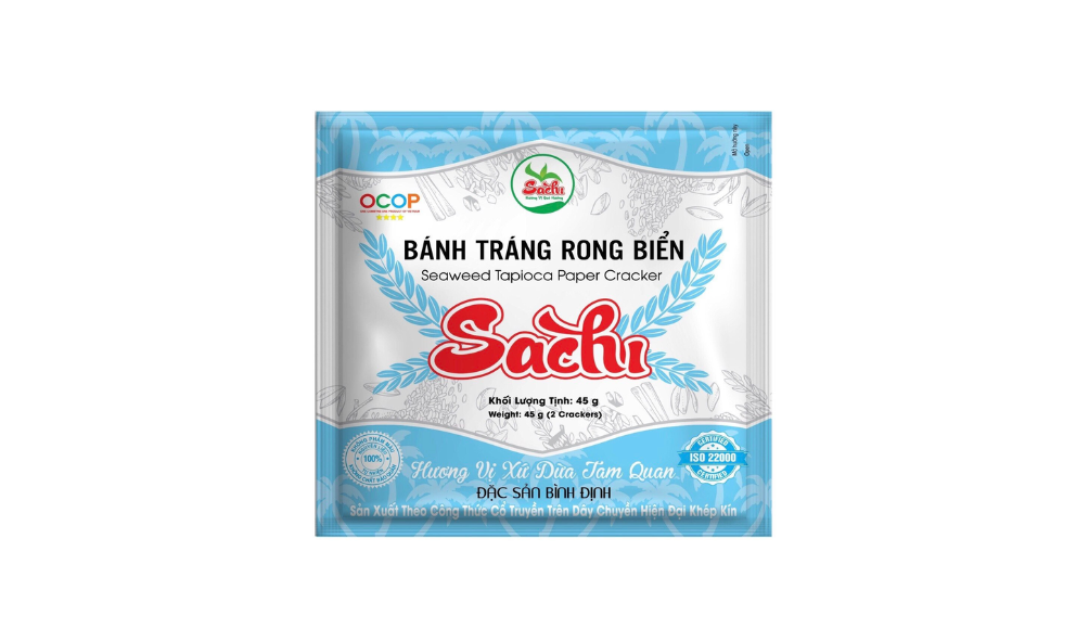 Bánh tráng rong biển nướng -  Thùng 5 gói