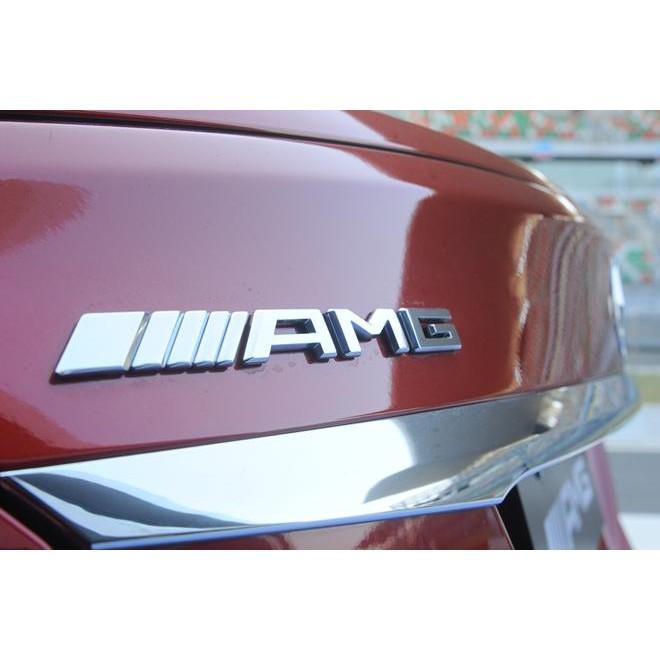 Decal 3D Chữ Nổi AMG/GLC63/4MATIC Dán Đuôi Xe Hơi