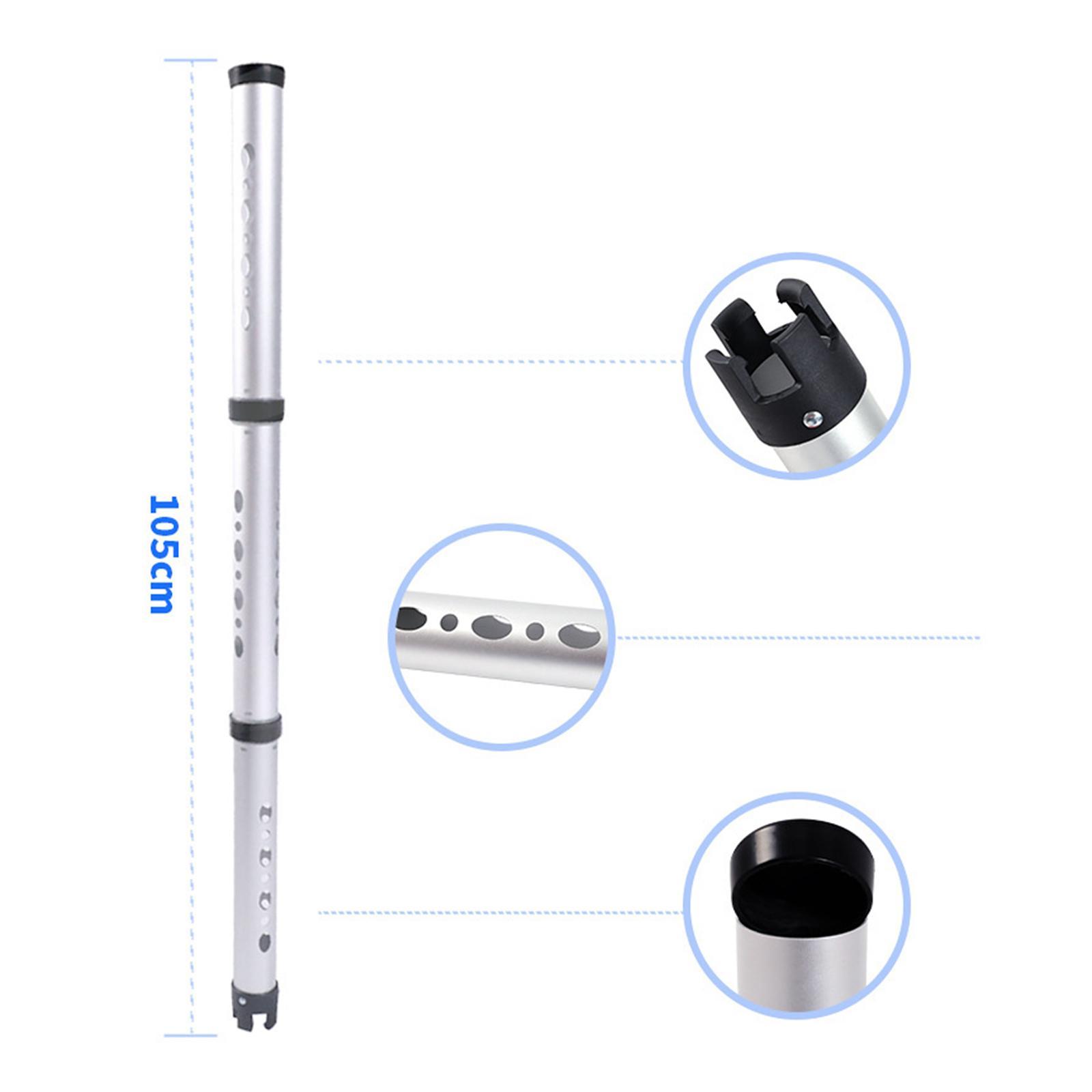 Golf Ball Retriever Collector Ball Picker Shag Tube Removable Holds 25 Balls