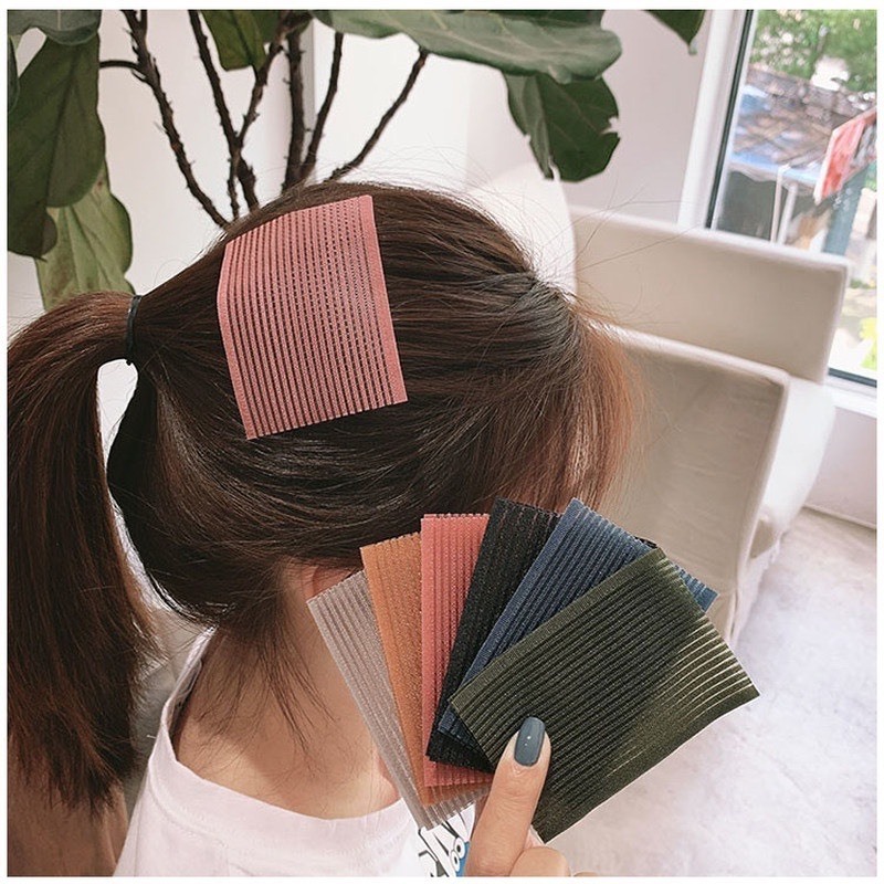 Hộp 10 Miếng Dán Tóc Con, Giữ Cố Định Tóc Mái Phong Cách Hàn Quốc Siêu Xinh - Màu ngẫu nhiên
