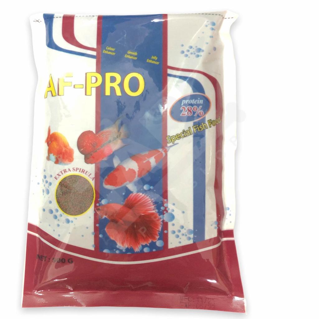 500G THỨC ĂN CÁ AF-PRO Không Làm Dơ Nước, Tốt Cho Cá Cảnh