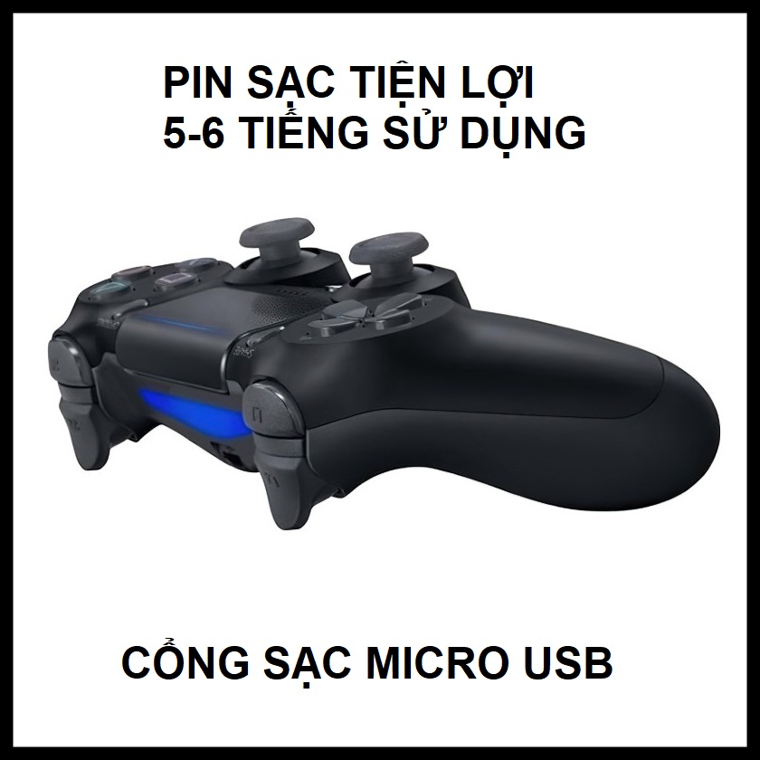 Gamepad Tay Game Không dây Bluetooth P4 cho máy tính điện thoại Laptop