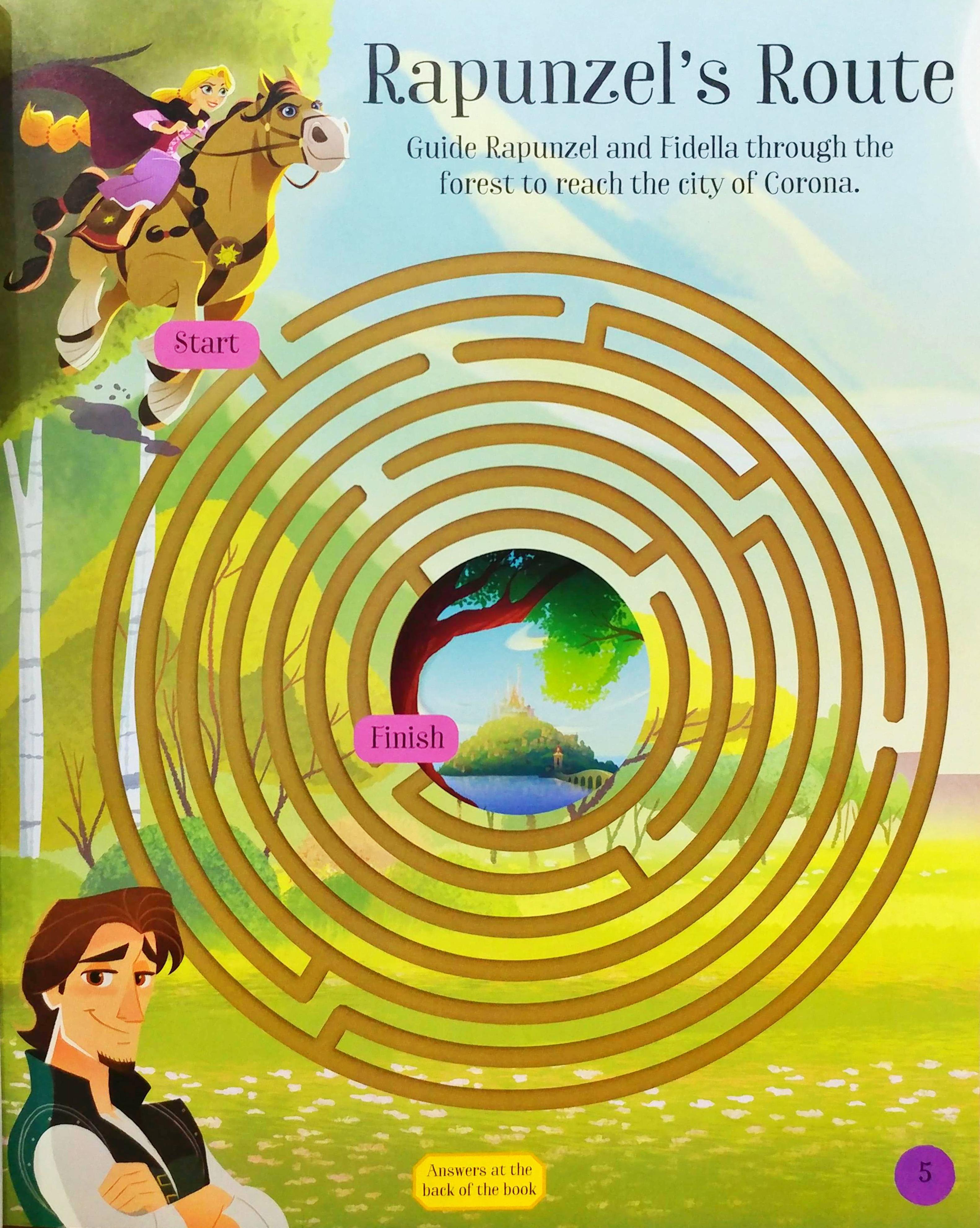 Disney Princess - Tangled: Ultimate Sticker and Activity