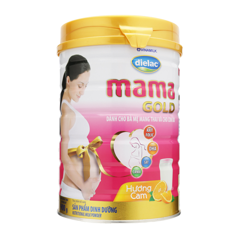 HỘP SỮA BỘT DIELAC MAMA GOLD CAM 900G