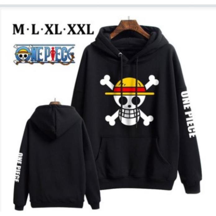 HOT- Áo Hoodie Nỉ Dày One Piece - Đảo Hải Tặc -ÁO OP ĐẸP