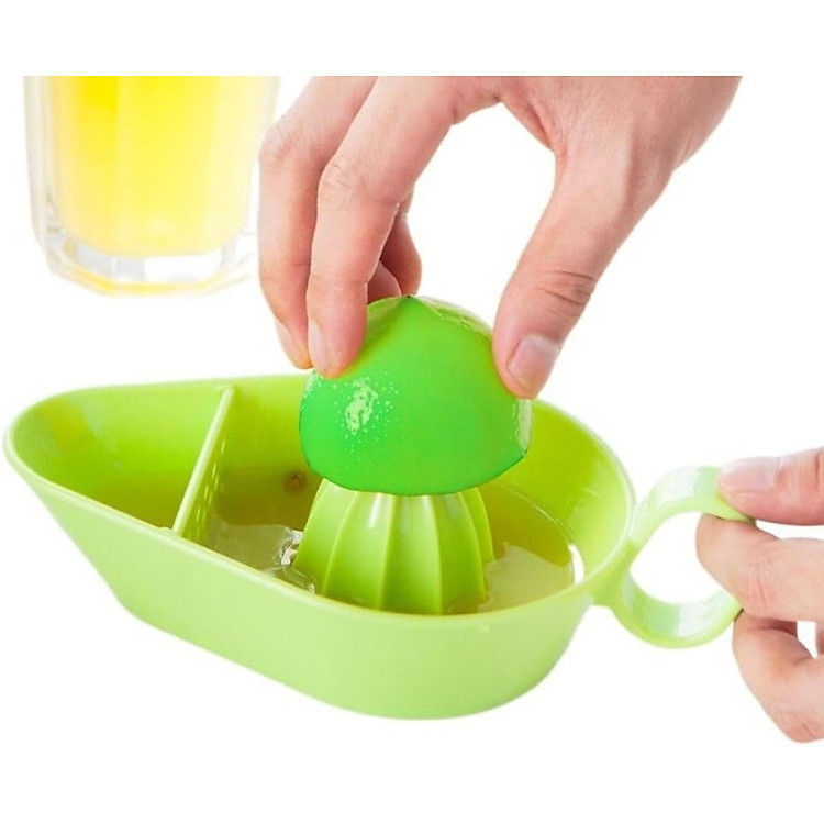 Dụng Cụ Vắt Cam Chanh Bằng Nhựa Cầm Tay Tiện Dụng Dễ Vệ Sinh Lau Chùi Giao Màu Ngẫu Nhiên