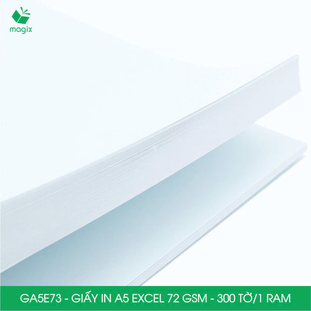 Combo 2 ram Giấy in đơn hàng A5 Excel 72 gsm - Giấy in văn phòng