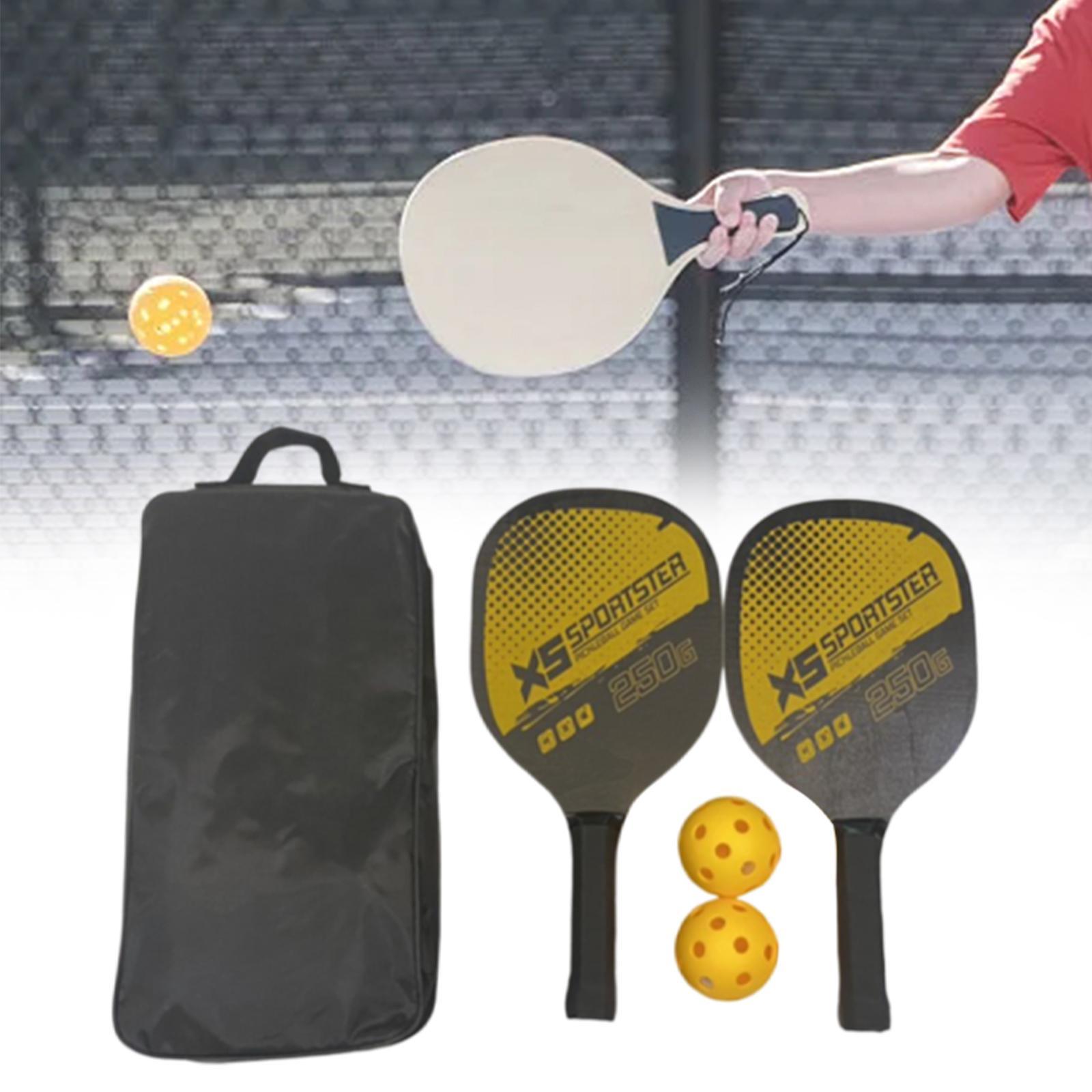 Pickleball Rackets Lightweight Pickleball Paddles Set for Player Adults Play