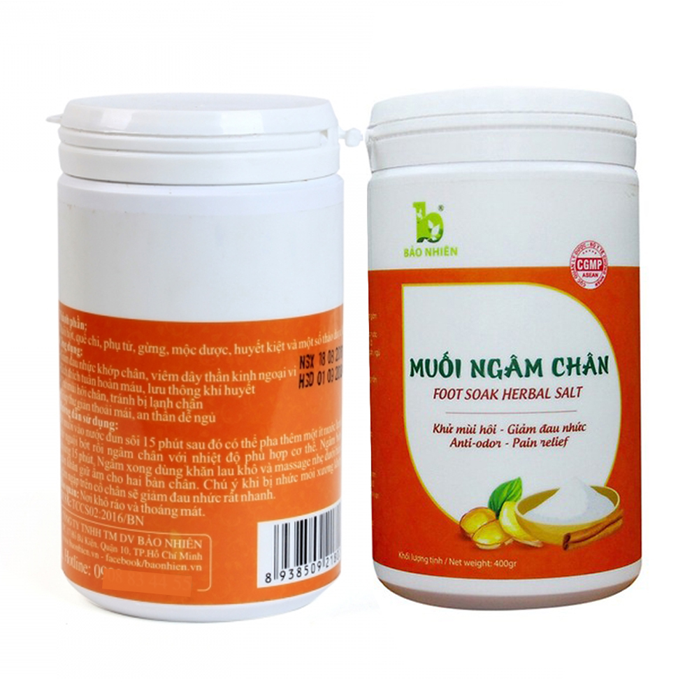 Combo 4 Muối Ngâm Chân Khử Mùi Hôi, Giảm Đau Nhức, Ngủ Ngon, Thư Giãn, Giảm Phù Nề Chân Khi Mang Thai Bảo Nhiên Hộp 350gr - Phù Hợp Cho Người Lớn Tuổi, Mẹ Bầu Và Mẹ Sau Sinh